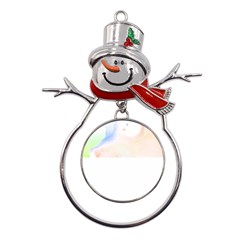 Dog T- Shirt Dog T- Shirt Metal Snowman Ornament