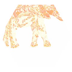 Elephant Lover T- Shirtelephant T- Shirt Wooden Puzzle Hexagon by EnriqueJohnson