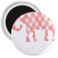 Elephant T- Shirt Pink Elephant T- Shirt 3  Magnets