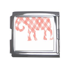 Elephant T- Shirt Pink Elephant T- Shirt Mega Link Italian Charm (18mm)