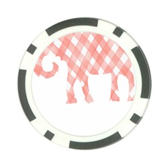 Elephant T- Shirt Pink Elephant T- Shirt Poker Chip Card Guard