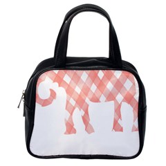 Elephant T- Shirt Pink Elephant T- Shirt Classic Handbag (One Side)