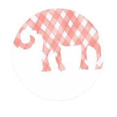 Elephant T- Shirt Pink Elephant T- Shirt Mini Round Pill Box