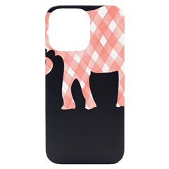 Elephant T- Shirt Pink Elephant T- Shirt iPhone 14 Pro Max Black UV Print Case