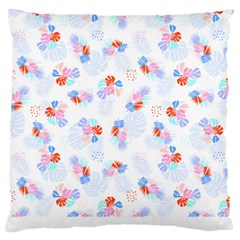 Exotic Flowers T- Shirt Modern Exotic Tropical Jungle Pattern T- Shirt Large Cushion Case (two Sides)