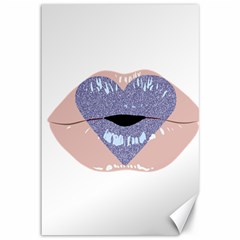 Lips -18 Canvas 12  x 18 