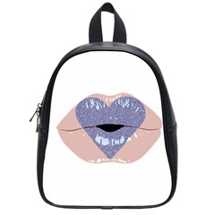 Lips -18 School Bag (small) by SychEva