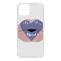 Lips -18 Iphone 14 Tpu Uv Print Case by SychEva