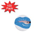 Lips -21 1  Mini Buttons (100 pack)  Front