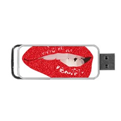 Lips -25 Portable Usb Flash (one Side) by SychEva