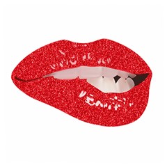 Lips -25 Wooden Puzzle Square by SychEva