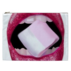 Lips -5 Cosmetic Bag (xxl) by SychEva