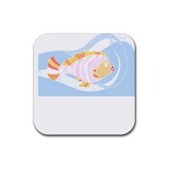 Fishing Lover T- Shirtfish T- Shirt (8) Rubber Coaster (square) by EnriqueJohnson