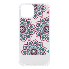 Floral Mandala T- Shirt Colorful Lotus Flower Mandala Art Pattern Iphone 13 Tpu Uv Print Case by EnriqueJohnson