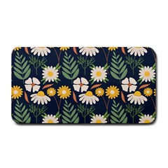 Flower Grey Pattern Floral Medium Bar Mat