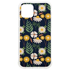 Flower Grey Pattern Floral Iphone 12/12 Pro Tpu Uv Print Case by Dutashop