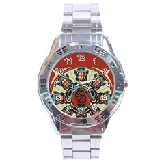 Skull Grateful Dead Phone Gratefuldead Stainless Steel Analogue Watch