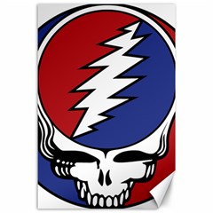 Grateful Dead Canvas 24  X 36  by Sarkoni