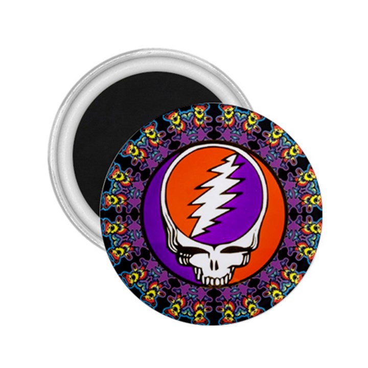 Gratefuldead Grateful Dead Pattern 2.25  Magnets