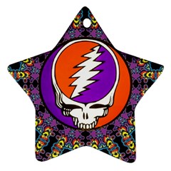 Gratefuldead Grateful Dead Pattern Ornament (Star)