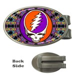 Gratefuldead Grateful Dead Pattern Money Clips (Oval)  Front