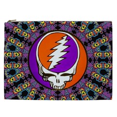 Gratefuldead Grateful Dead Pattern Cosmetic Bag (XXL)