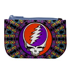 Gratefuldead Grateful Dead Pattern Large Coin Purse