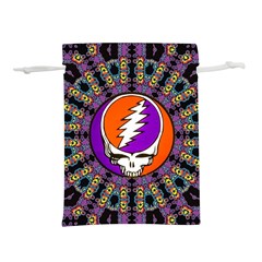 Gratefuldead Grateful Dead Pattern Lightweight Drawstring Pouch (m) by Sarkoni