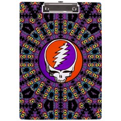 Gratefuldead Grateful Dead Pattern A4 Acrylic Clipboard