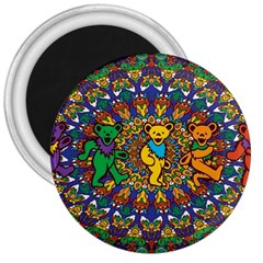 Grateful Dead Pattern 3  Magnets by Sarkoni