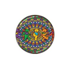 Grateful Dead Pattern Hat Clip Ball Marker (10 pack)