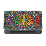 Grateful Dead Pattern Memory Card Reader with CF Front