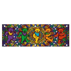 Grateful Dead Pattern Banner and Sign 6  x 2 