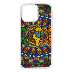 Grateful Dead Pattern iPhone 14 Pro Max TPU UV Print Case