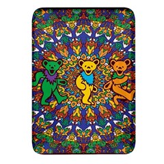 Grateful Dead Pattern Rectangular Glass Fridge Magnet (4 pack)