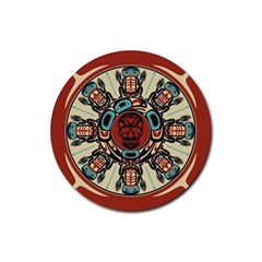 Grateful-dead-pacific-northwest-cover Rubber Coaster (round)