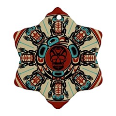 Grateful-dead-pacific-northwest-cover Snowflake Ornament (two Sides)