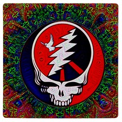 Grateful Dead - Uv Print Square Tile Coaster  by Sarkoni