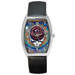 Grateful-dead-ahead-of-their-time Barrel Style Metal Watch