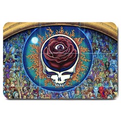 Grateful-dead-ahead-of-their-time Large Doormat