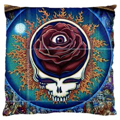 Grateful-dead-ahead-of-their-time Large Cushion Case (two Sides)