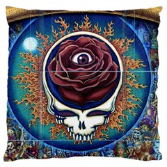 Grateful-dead-ahead-of-their-time Standard Premium Plush Fleece Cushion Case (two Sides)