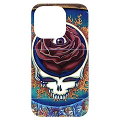 Grateful-dead-ahead-of-their-time Iphone 14 Pro Black Uv Print Case by Sarkoni