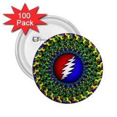 Grateful Dead 2.25  Buttons (100 pack) 