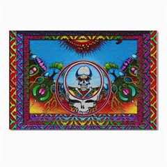 Grateful Dead Wallpapers Postcard 4 x 6  (pkg Of 10)