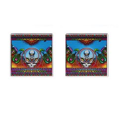 Grateful Dead Wallpapers Cufflinks (square)