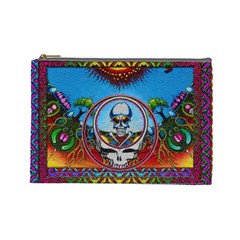 Grateful Dead Wallpapers Cosmetic Bag (large)