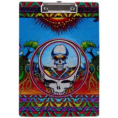 Grateful Dead Wallpapers A4 Acrylic Clipboard by Sarkoni