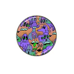 Trippy Aesthetic Halloween Hat Clip Ball Marker (10 Pack)