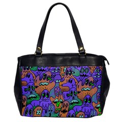 Trippy Aesthetic Halloween Oversize Office Handbag